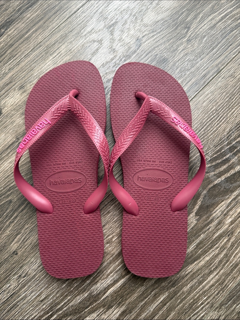 Havaianas Women's Flip Flops in Dusty Rose